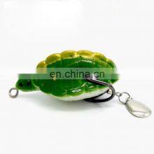 5.5cm 12g Freshwater Fishing Tackle Snakehead Lifelike Turtle Chinese Lures thumbnail-5