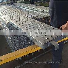 Metal Panel Automatic Steel Scaffolding Plank Roll Forming Machine thumbnail-5
