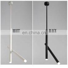Modern Led Ceiling Light Double Adjustable Spot Pendant Lights For Kitchen Table Dining Room Bar Shop Pipe Tube Hanging Lamp thumbnail-3
