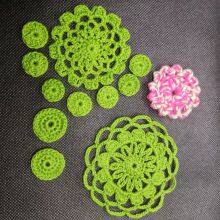 Handcraft Garment Accessories Handmade Cotton Appliques thumbnail-2