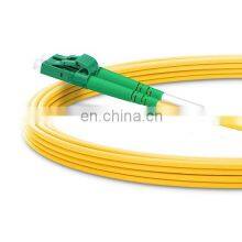LC APC to LC APC Duplex 2.0mm PVC (OFNR) 9125 Single Mode Fiber Patch Cord Cable thumbnail-2