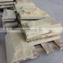 Mushroom Stone Natural Split Sandstone Exterior Wall Decoration Yellow Building Stone Material Outdoor Beige Sandstone thumbnail-1