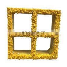 Factory Supply High Quality High Strength 38*38*38 mm 25*25*25 mm Fiberglass FRP Molded Grating thumbnail-1