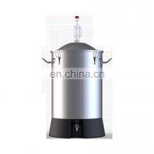 7.5 Gallon Conical Fermenter Stainless Steel 3L/5L/7LSUS304 Stainless Steel Glass Fermentation Tank in Cheap Wholesale Price thumbnail-1