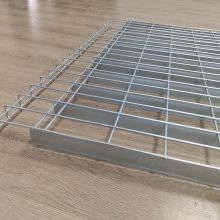 High Density Heavy Duty Welded Storage Galvanized Steel Waterfall Standard Size Wire Mesh Deck Panel