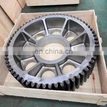 Customized large module cement ball mill large gear ring spur girth gear wheel