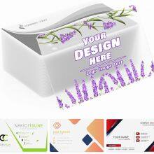 Custom Frosted Translucent PVC Business Cards, Semi-clear Plastic Business Cards, High-definition Printed Business Cards, Custom thumbnail-1