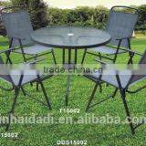 outdoor furniture folding sling patio set dining set garden set