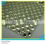 24*40 cm Rectangle Rhinestone Hotfix Glue Sheets 5*15 mm Black thumbnail-6