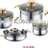 Cookware stainless,7pcs
