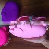 Hello Kitty Silicone Single Chain Shoulder Bag With Zipper thumbnail-5