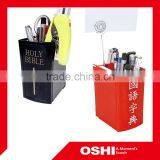 Plastic Clip Pen Holder, Custom Pen Holder, Personalized Pen Holder thumbnail-2