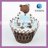 Peculiar Fence Cupcake Wrappers