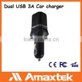 Customized Available 2 Ports USB Anion Car Charger with Air purifier