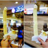 Stainless Steel Korean Ice Cream J Shaped Corn Snacks Machine thumbnail-4