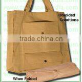 Foldable Cotton Shopper Bags