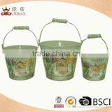 New Arrival Jardin Theme Metal Water Bucket With Hot Selling thumbnail-1