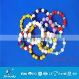 Manufacturers Teething bracelet bead silicone Suppliers Directory