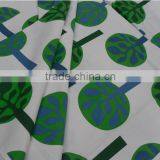 Printing Green Tree Pattern 100% Cotton Canvas Printed Fabric for Curtain thumbnail-5