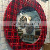 Wooden Wall Interior or Bathroom Round Mirror for Make up thumbnail-1