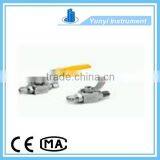 2015 Hot Sale Ss316 Tube Fitting Bar Stock Ball Valve in China thumbnail-1