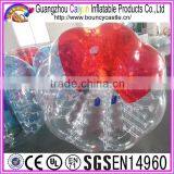 Air Sealed PVC/TPU Bubble Ball Human Sized Soccer Bubble Ball