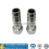 CNC maching Pagoda type Threaded stainless steel Connecting piece