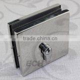 High Class Good Quality Stainless Steel Glass Folding Door Hardware Glass Door Lock thumbnail-1