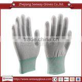 Seeway 13 Guage Safety Working PU Top Coated Nylon Gloves thumbnail-1