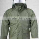 PU rain wear with waterproof