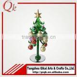Handmade Traditional Decorative Glass Christmas Tree With Nice Pendants
