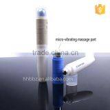 Cylindrical Bottle Packaging and Eye Cream Tube With Massage Vibrator