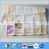 wholesale embroidery design 100 cotton white waffle weave kitchen towels