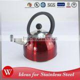 Hinged spout and a convenient whistle non-electric kettle stainless steel travel whistle kettle