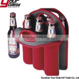 Neoprene Zip Stubby Bottle Holder/Single Beer Bottle Cooler