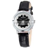 Colorful fashion design leather strap women watches