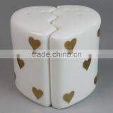 Mini Salt & Pepper Mills, Love Bird Salt & Pepper Shakers, Ceramic Chicken Salt & Pepper Shakers thumbnail-1