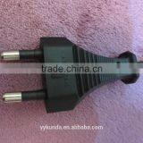 KC approved 2.5A 2 pin 60227IEC52 0.75mm korea power cord