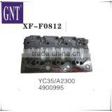 Excavator Cylinder Head for YC35 A2300 thumbnail-1