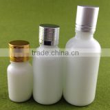 50ml white porcelain bottles for essential oil with aluminum rolling ring cap essential oil glass bottle 50ml