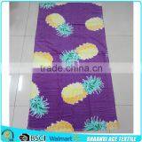 2016 Wholesale Cheaper Purple Pineapple Printed Cotton Swim Beach Towel thumbnail-1