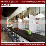 High End Customize Restaurant Furniture Classic High Top Wooden Bar Table And Chairs Designs thumbnail-2