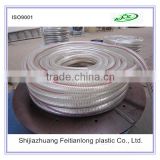 Food Grade Flexible Steel Wire Spiral Reinforced Transparent PVC Hose