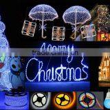 100m/roll Led Strip Light 220-240v Rope Light With CE RoHS Certification Wateproof Flexible LED Rope Light thumbnail-4