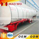 Tri-axle 36000 liters gasoline crude oil fuel road tanker trailer