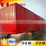 China Best Quality 50 Tons 3 Axles Cargo Box Van Semi Trailer for Sale thumbnail-6