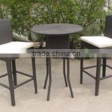 Ashley Outdoor Patio Furniture Great Waterproof Bar Leisure Furniture Chair and Table For Hotel