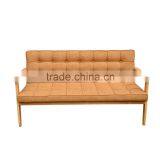 S009B Modern White Leather Reclining Chair