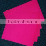 SELF ADHESIVE FLUORESCENT STICKER PAPER SHEET