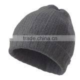 2016 Cashmere Rib Knitting Slouch Beanie Winter Hat Man thumbnail-2